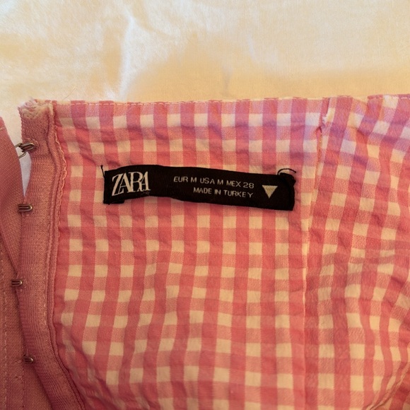 Zara Gingham Corset - Picture 3 of 3